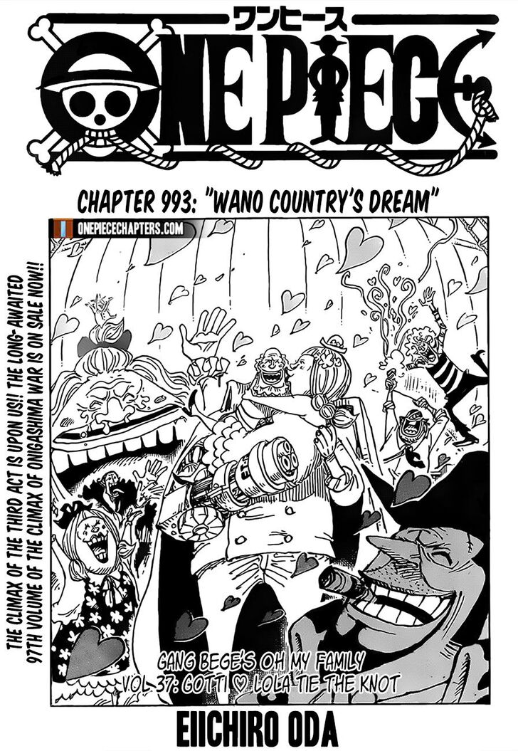 One Piece manga Chapter 993