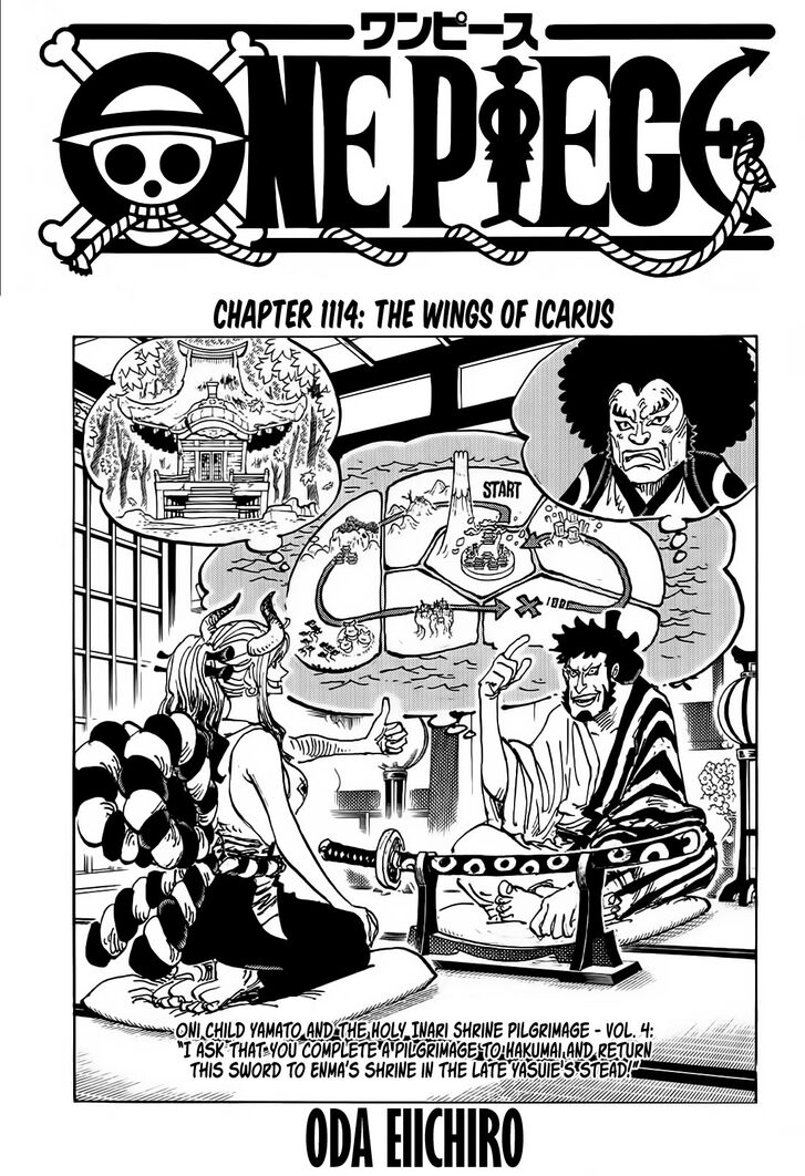 One Piece manga Chapter 1114