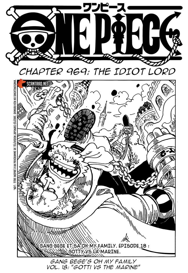 One Piece manga Chapter 969