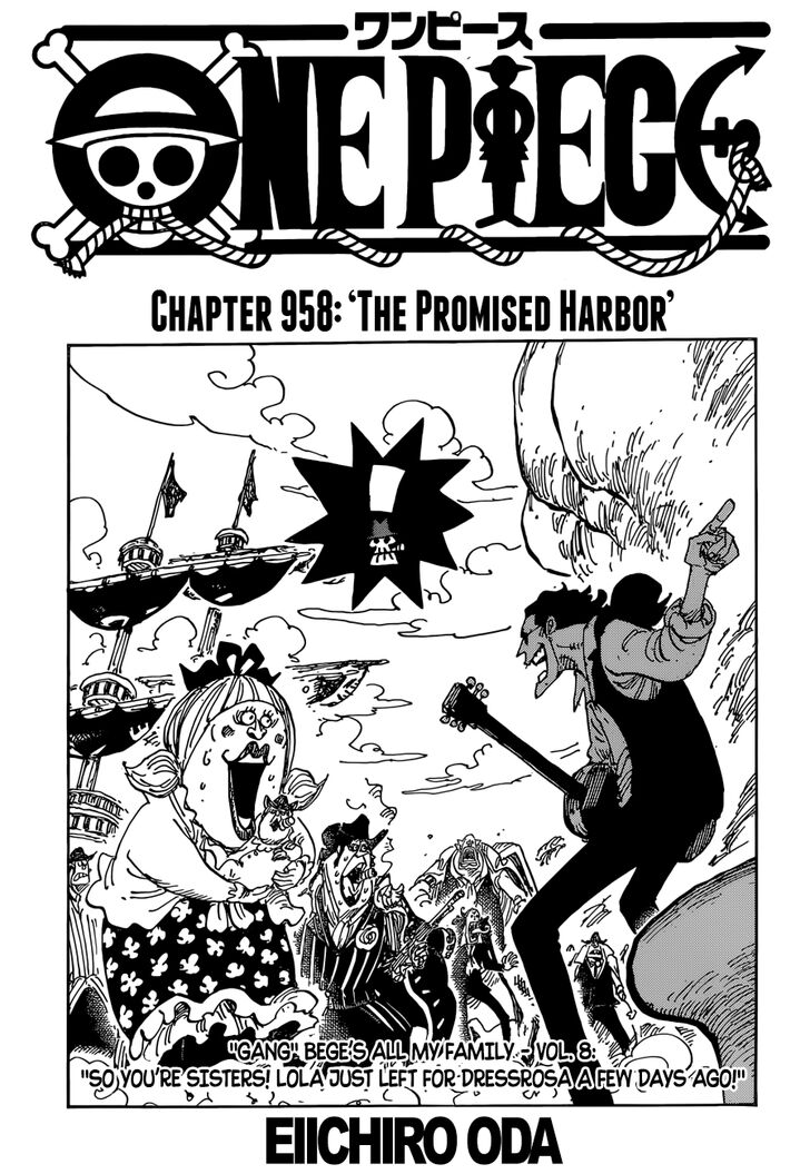 One Piece manga Chapter 958