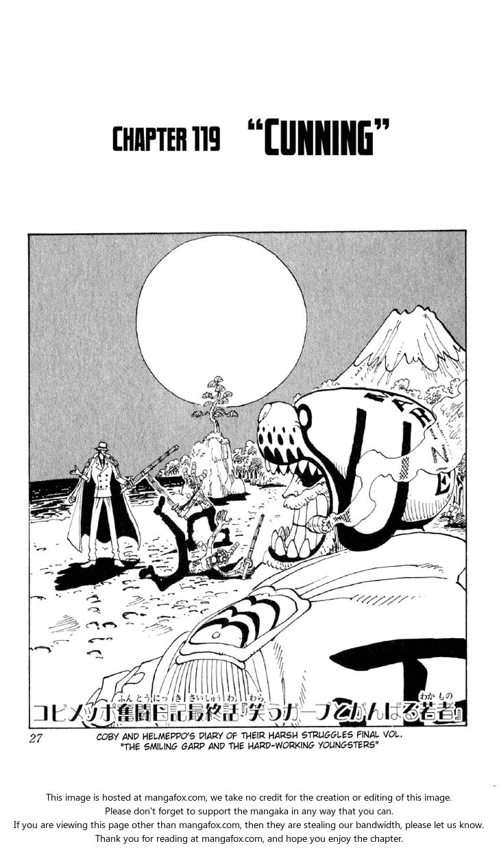 One Piece manga Chapter 119