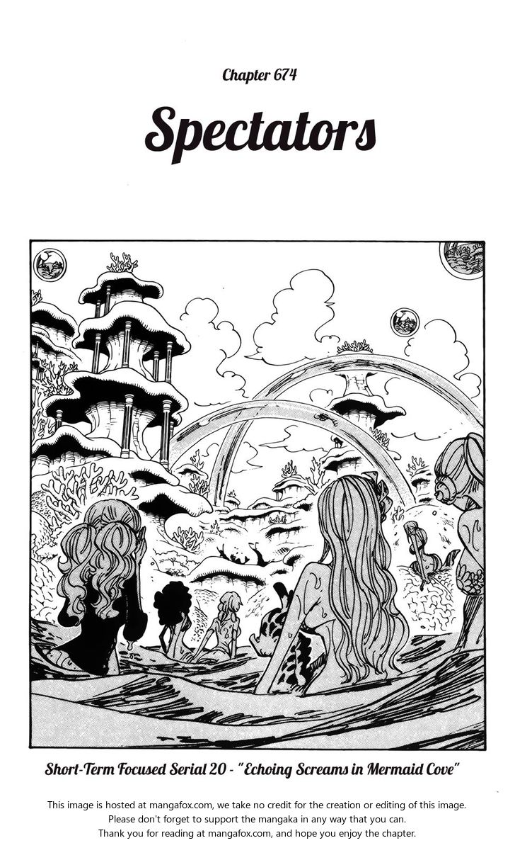 One Piece manga Chapter 674