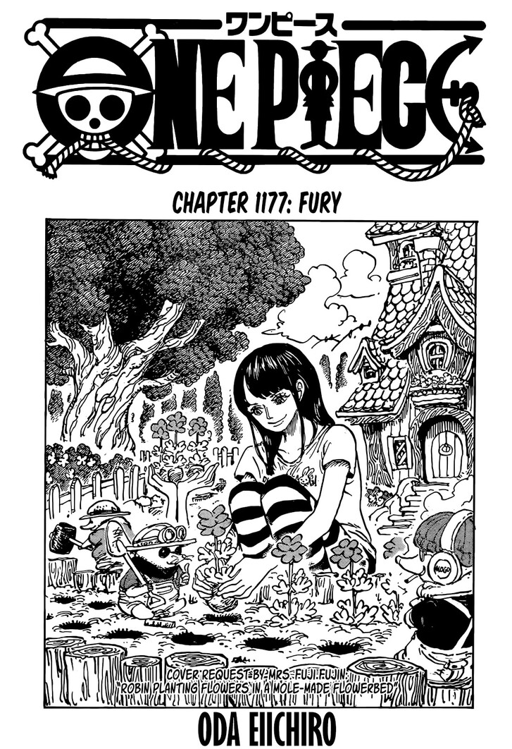One Piece manga Chapter 1177