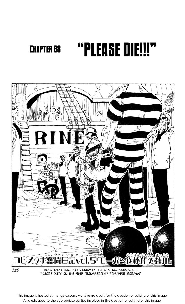 One Piece manga Chapter 88