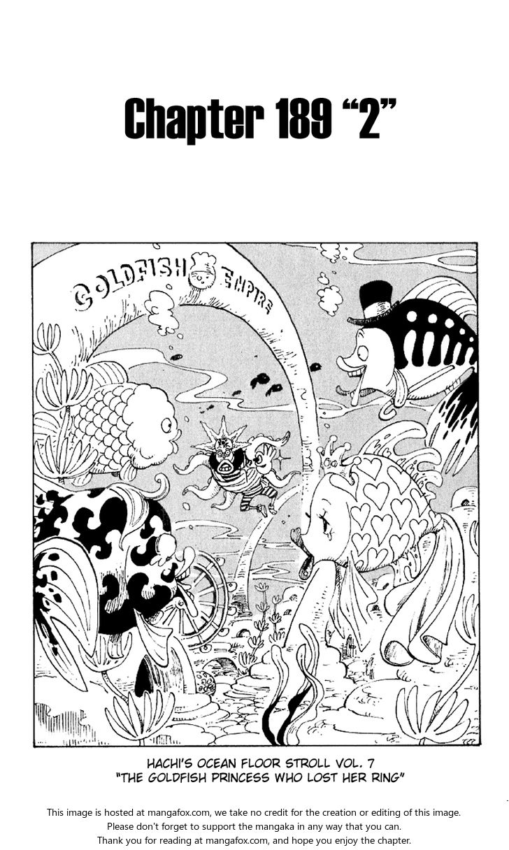 One Piece manga Chapter 189