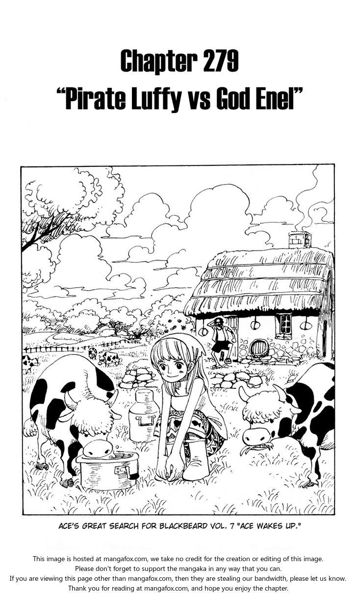 One Piece manga Chapter 279