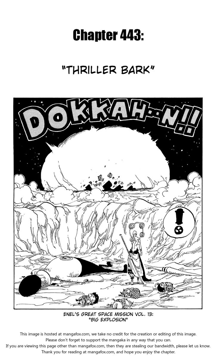 One Piece manga Chapter 443