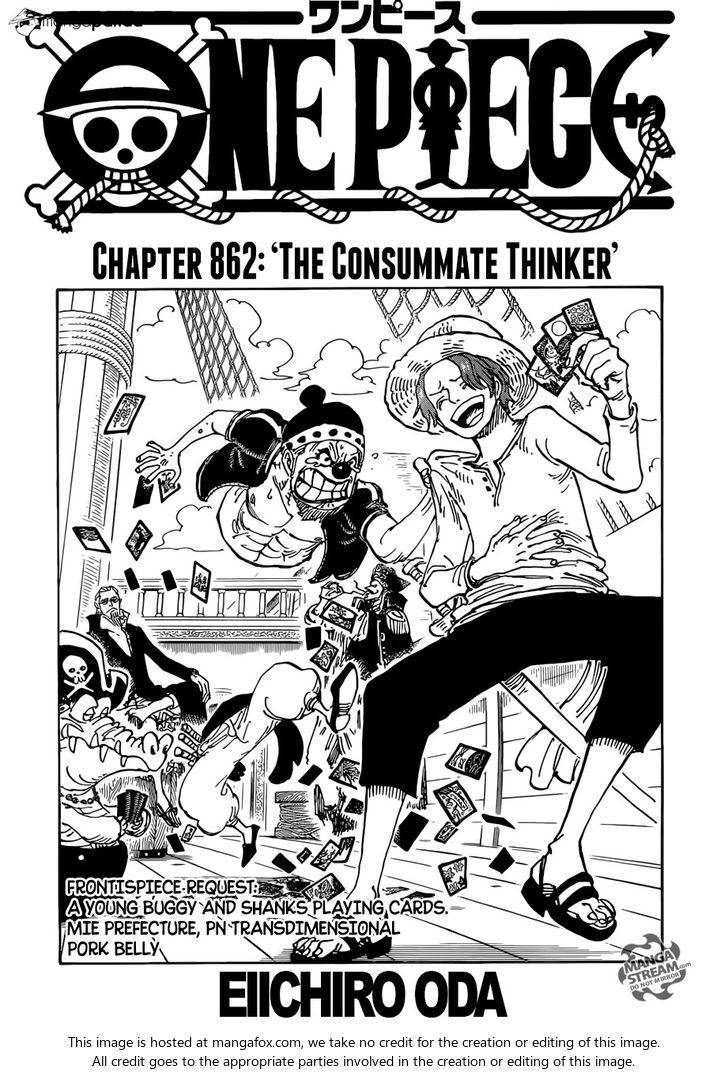 One Piece manga Chapter 862