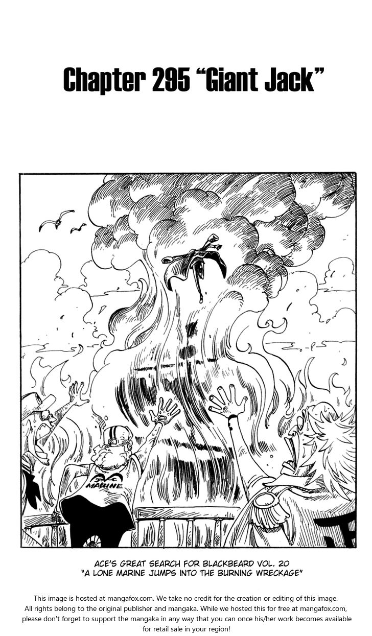 One Piece manga Chapter 295