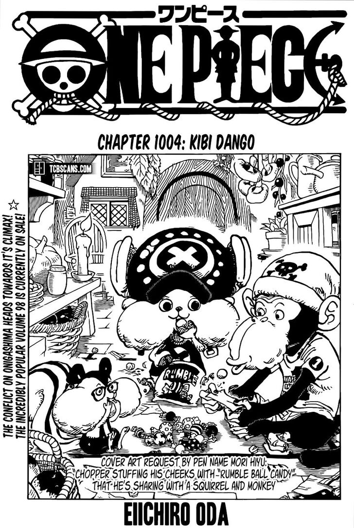 One Piece manga Chapter 1004-millet-dumplings
