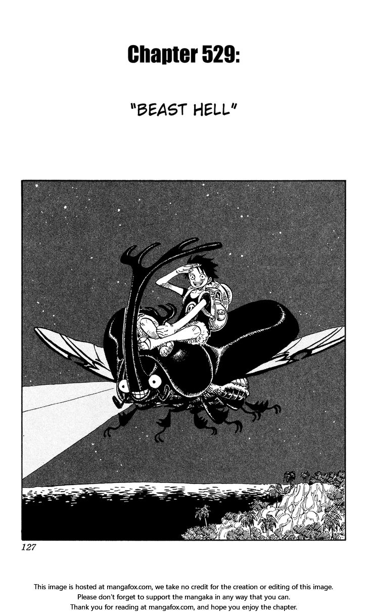 One Piece manga Chapter 529