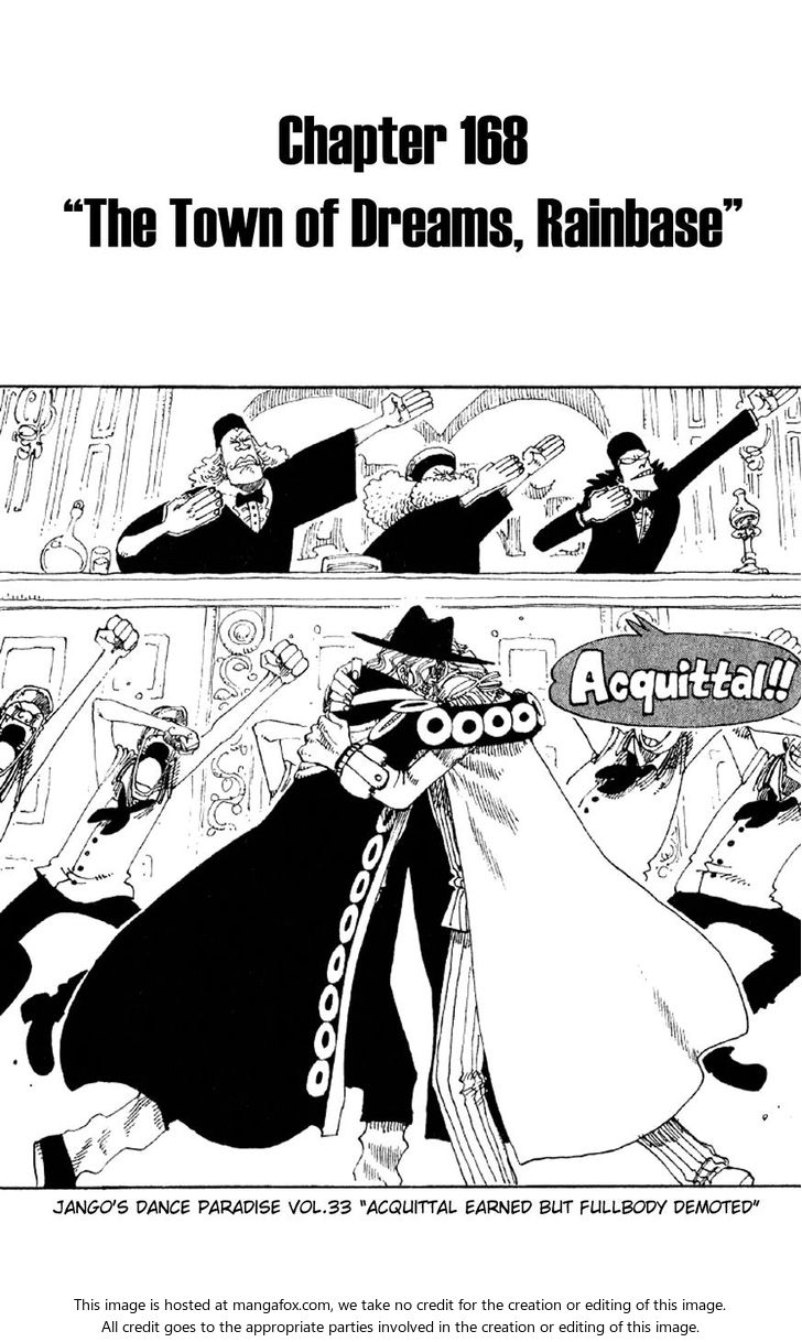 One Piece manga Chapter 168