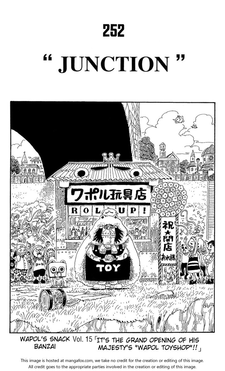 One Piece manga Chapter 252