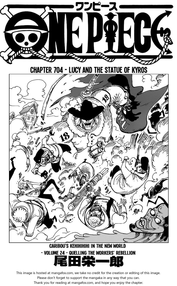 One Piece manga Chapter 704
