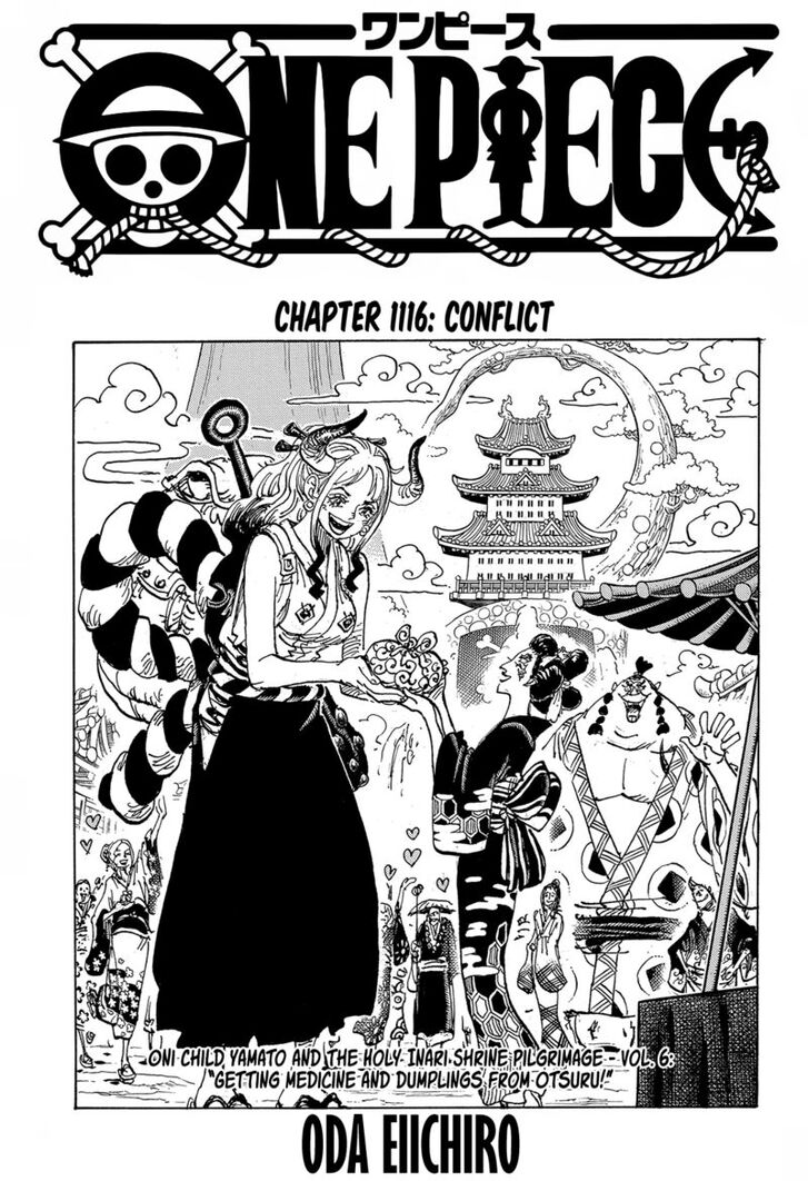 One Piece manga Chapter 1116
