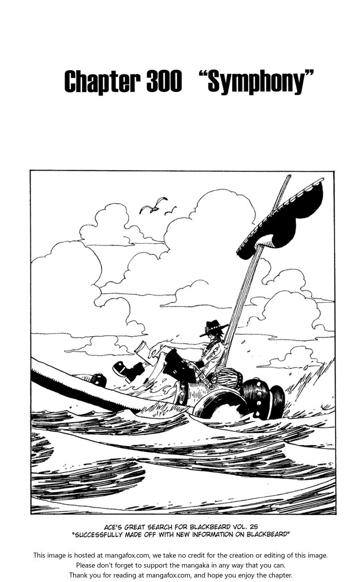 One Piece manga Chapter 300