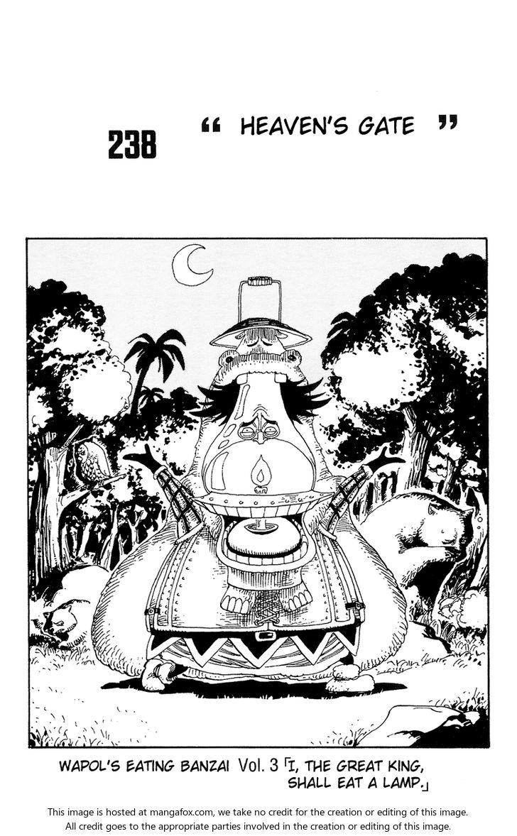 One Piece manga Chapter 237