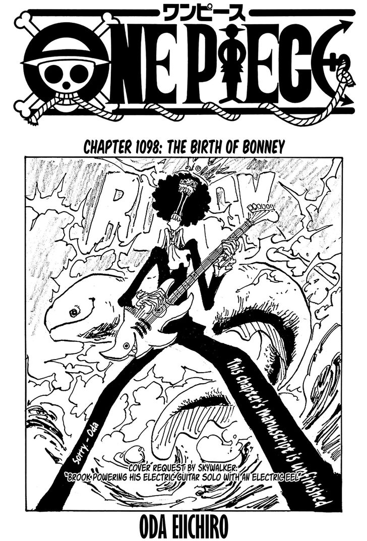 One Piece manga Chapter 1098