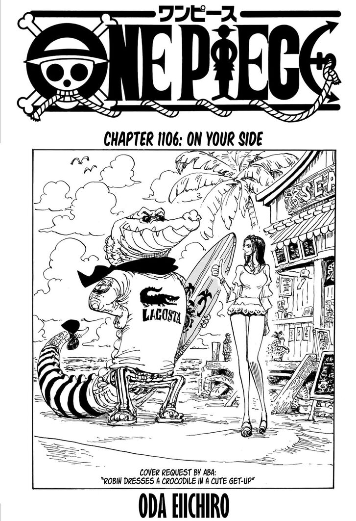 One Piece manga Chapter 1106