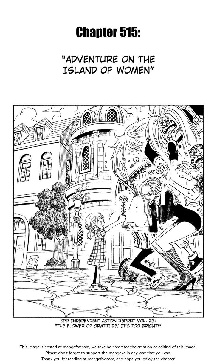 One Piece manga Chapter 515