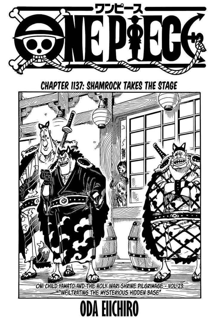 One Piece manga Chapter 1137