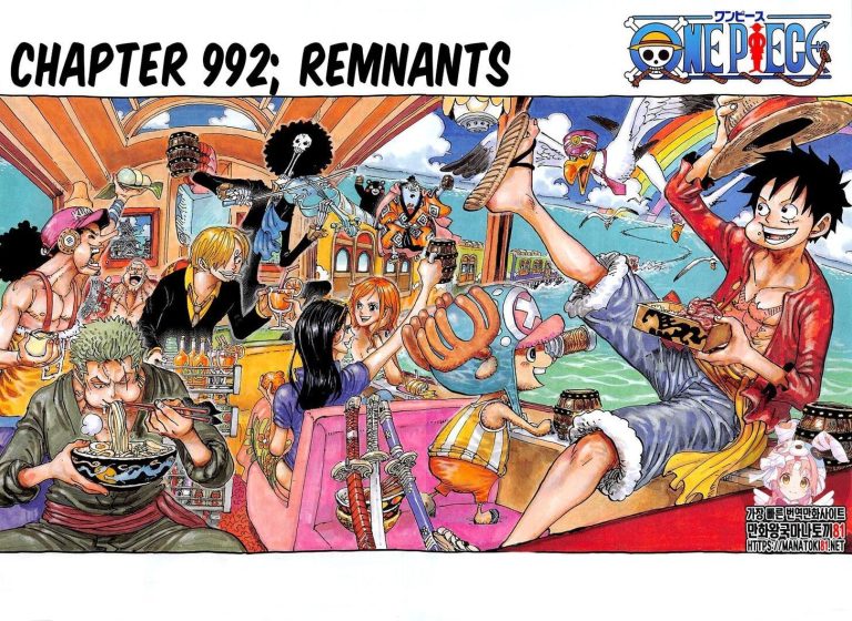 One Piece manga Chapter 992