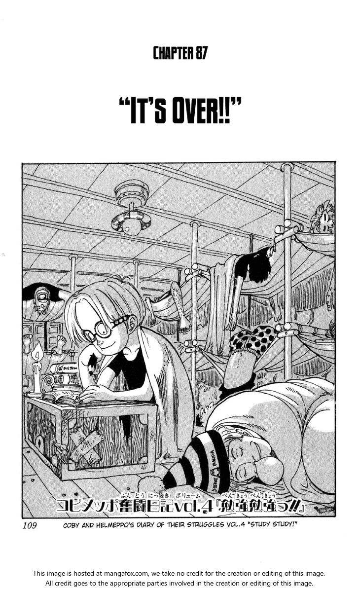 One Piece manga Chapter 87