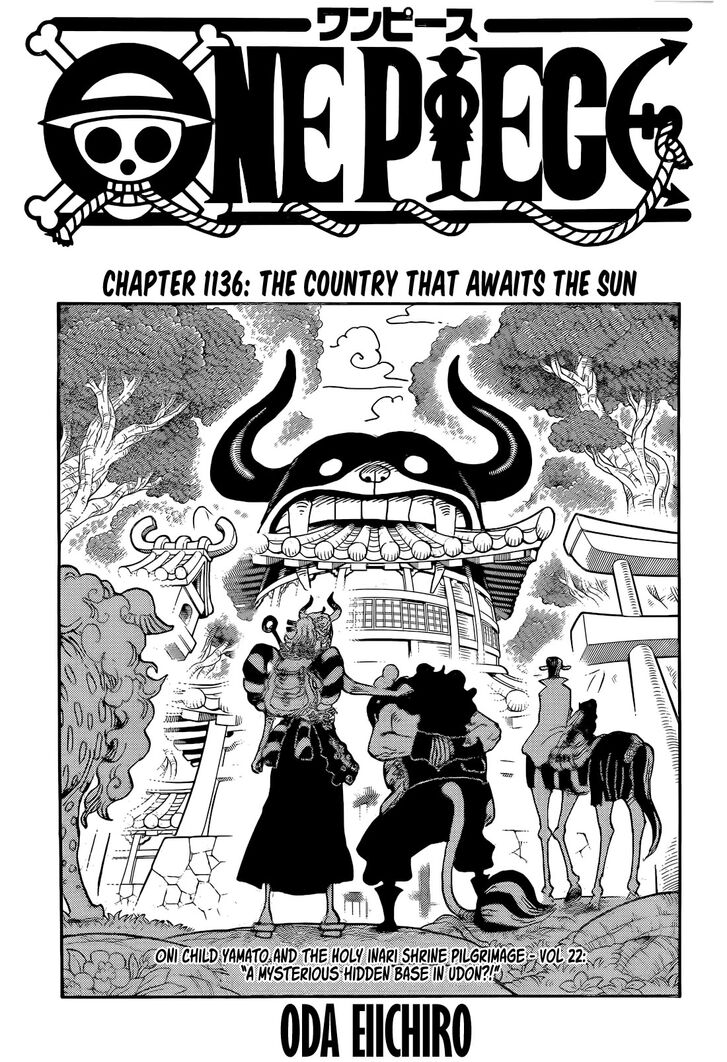 One Piece manga Chapter 1136