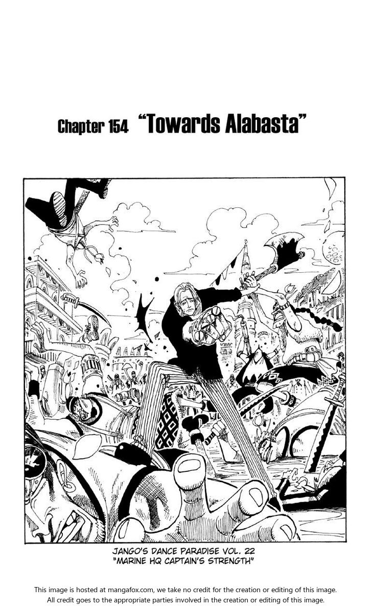 One Piece manga Chapter 154