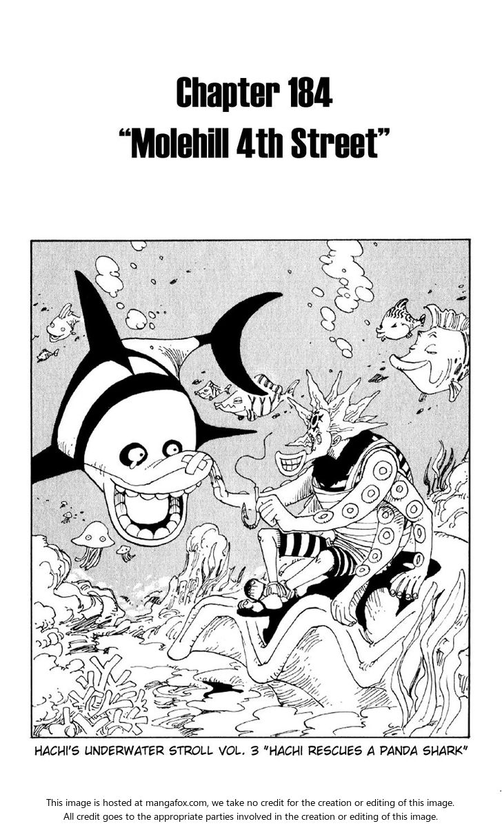 One Piece manga Chapter 184