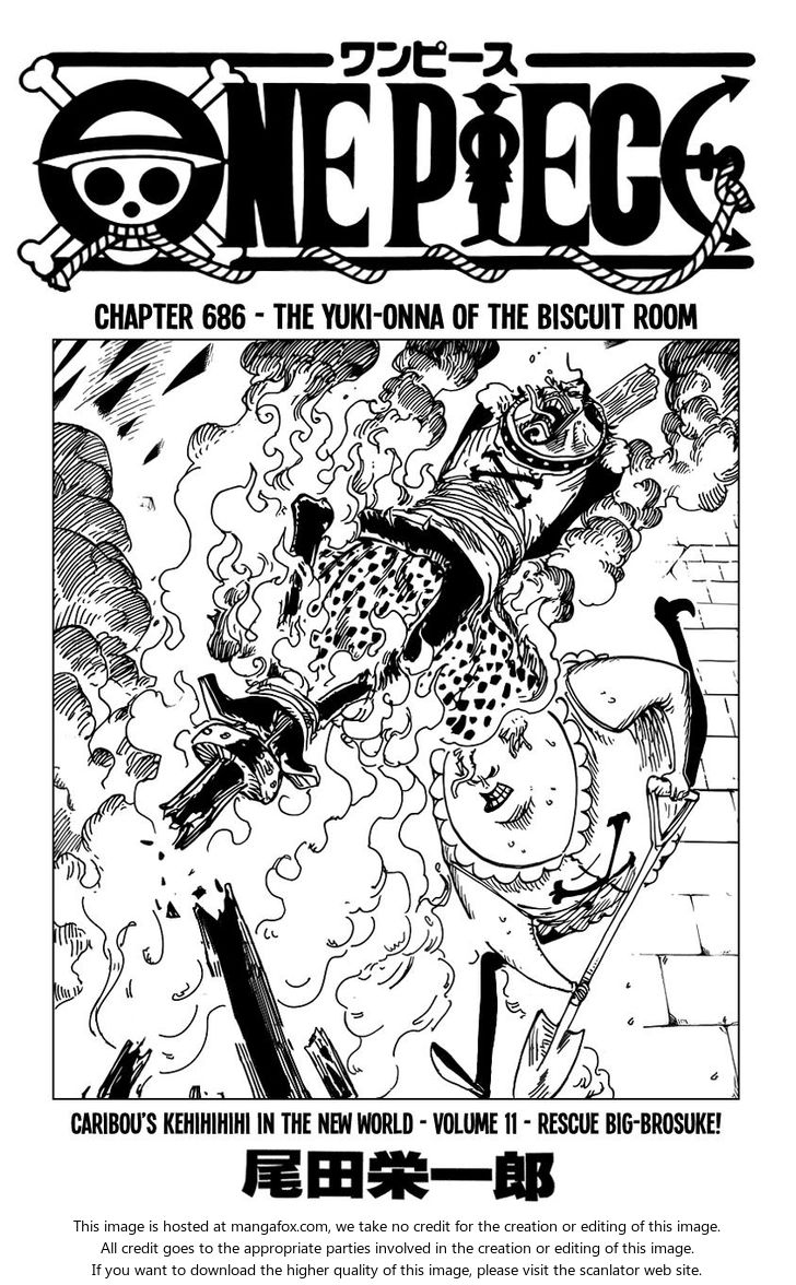 One Piece manga Chapter 686
