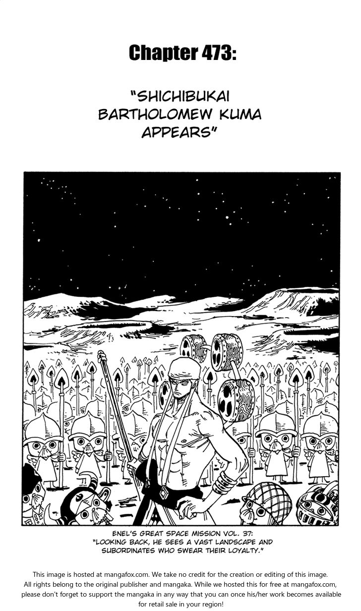 One Piece manga Chapter 473