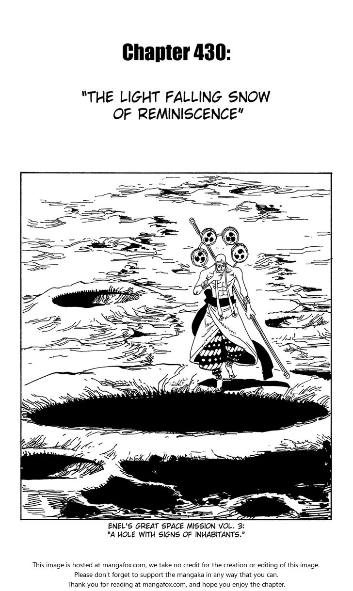 One Piece manga Chapter 430