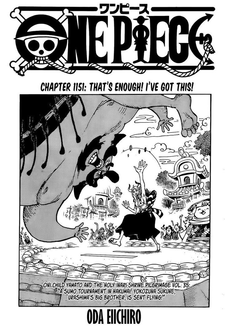 One Piece manga Chapter 1151