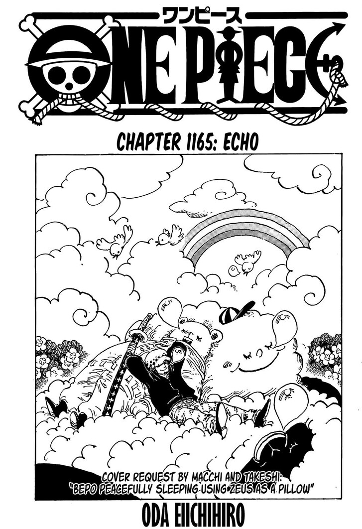 One Piece manga Chapter 1165
