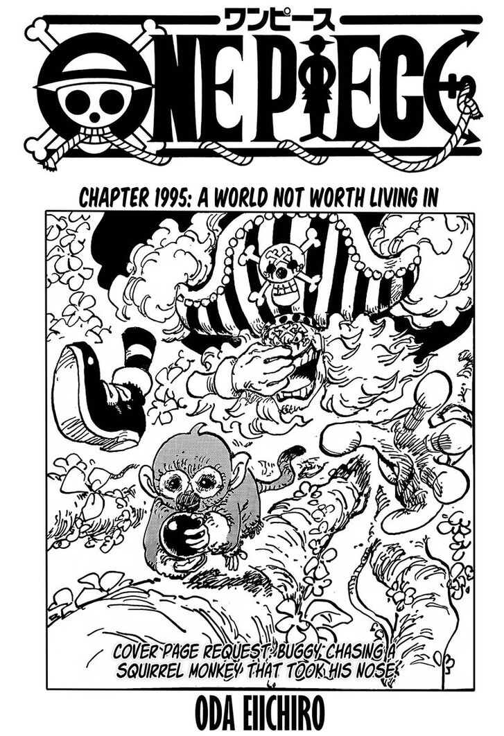 One Piece manga Chapter 1095