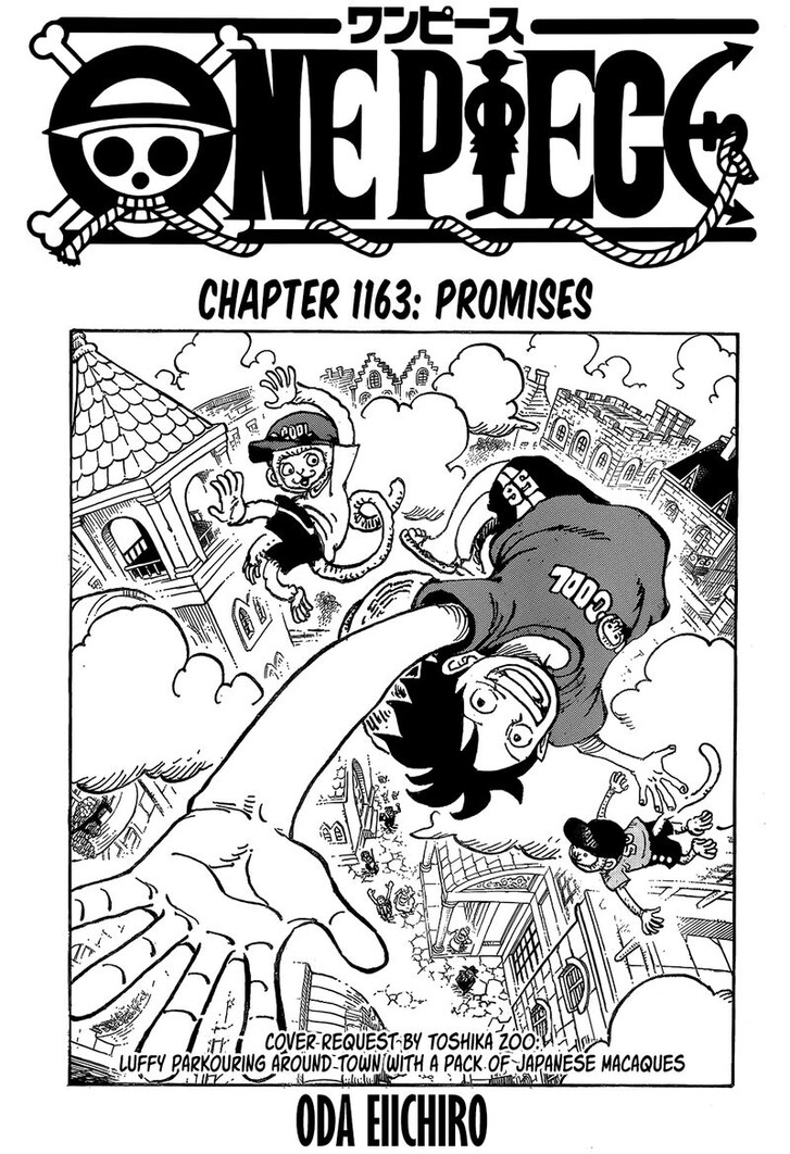 One Piece manga Chapter 1163